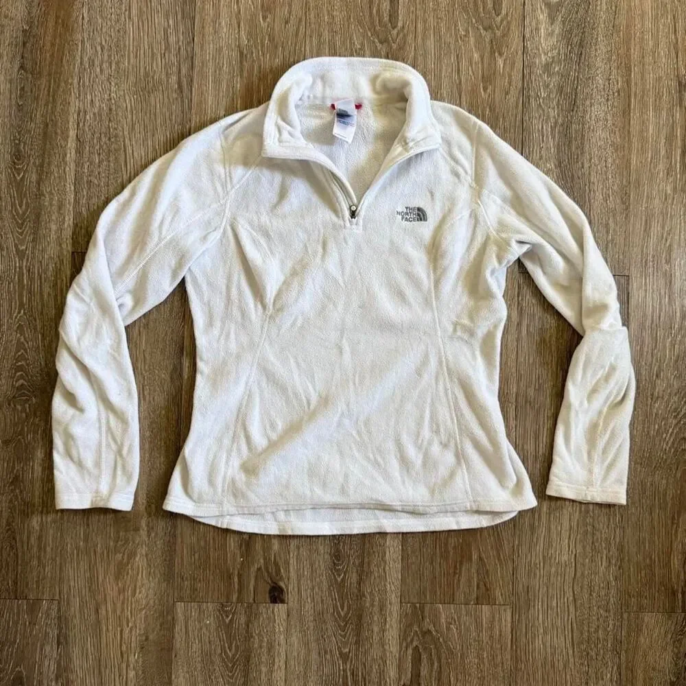 The-north-face Men's White and Cream Sweatshirt